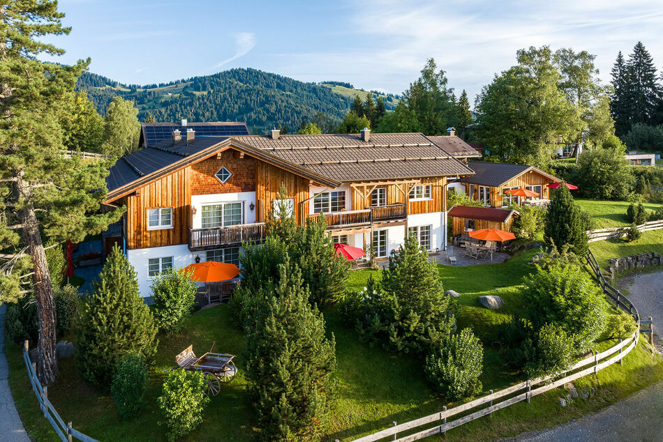 Chalet mieten im Allgäu im Kinderhotel Allgäuer Berghof