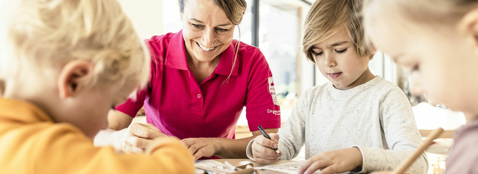 Spielen und Spaß haben in der Kinderbetreuung im Kinderhotel Allgäuer Berghof