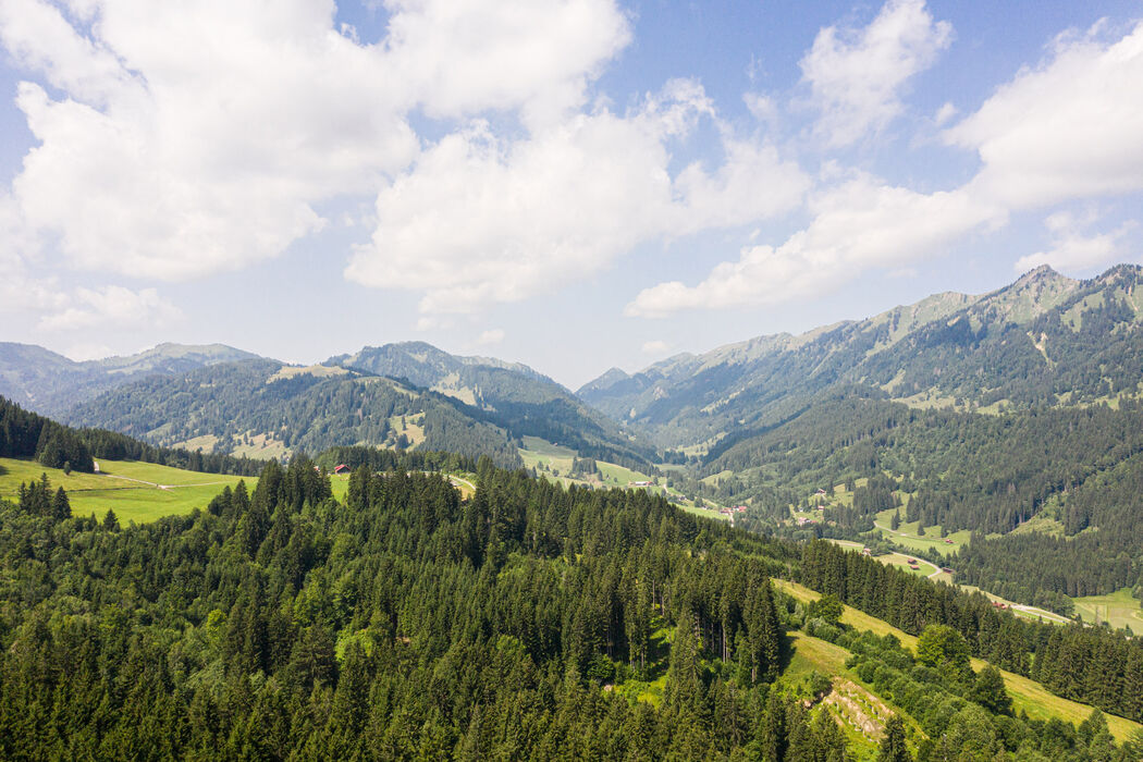 Wandergebiet für den Sommerurlaub im Kinderhotel Allgäuer Berghof