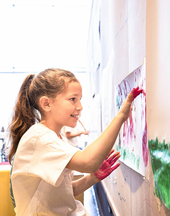 Kreatives Familienprogramm im Kinderhotel Allgäuer Berghof