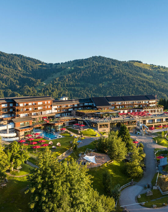 Sonnenaufgang beim Wandern im Allgäu im Kinderhotel Allgäuer Berghof