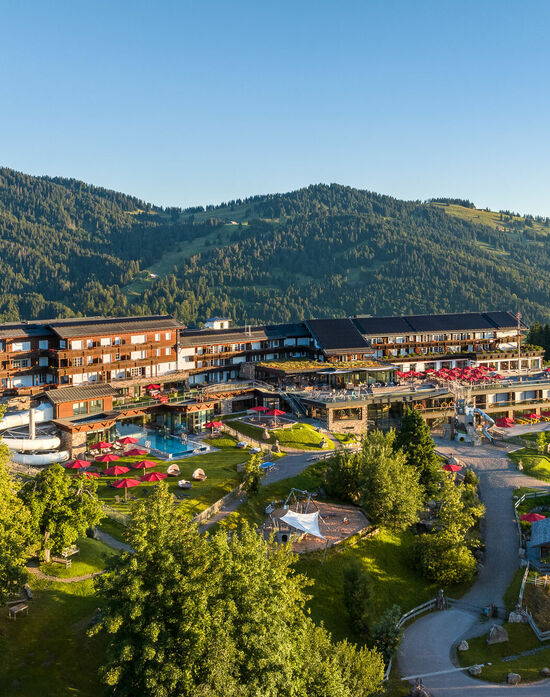 Sonnenaufgang beim Wandern im Allgäu im Kinderhotel Allgäuer Berghof