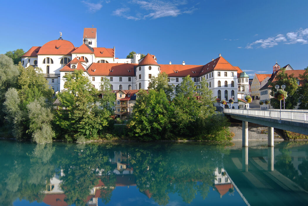 Ausflug in die Altstadt von Füssen im Kinderhotel Allgäuer Berghof