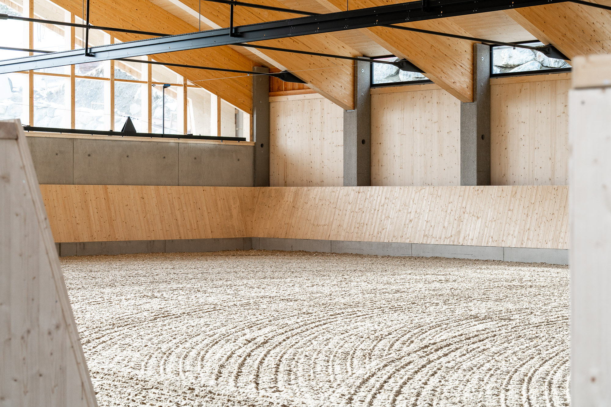 Familienhotel im Allgäu mit Reithalle - Kinderhotel Allgäuer Berghof Reithalle im Kinderhotel Allgäuer Berghof